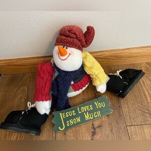 Jesus Loves You Snow Much Decoration